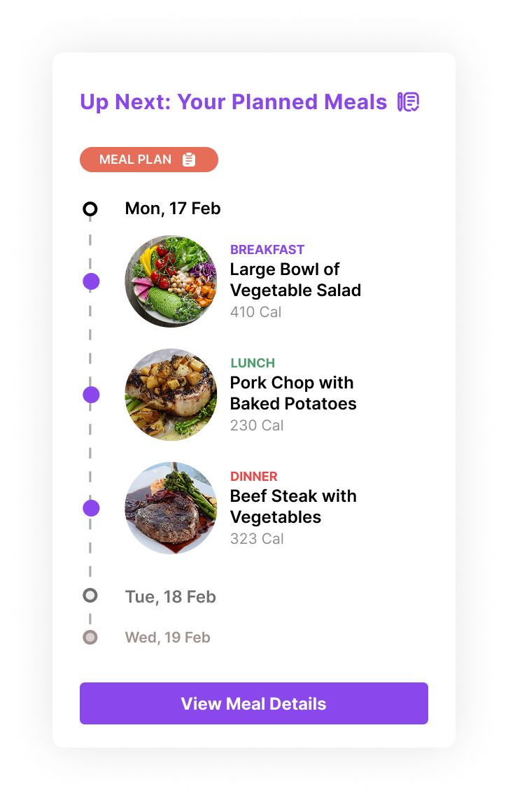 Meal Plan Preview